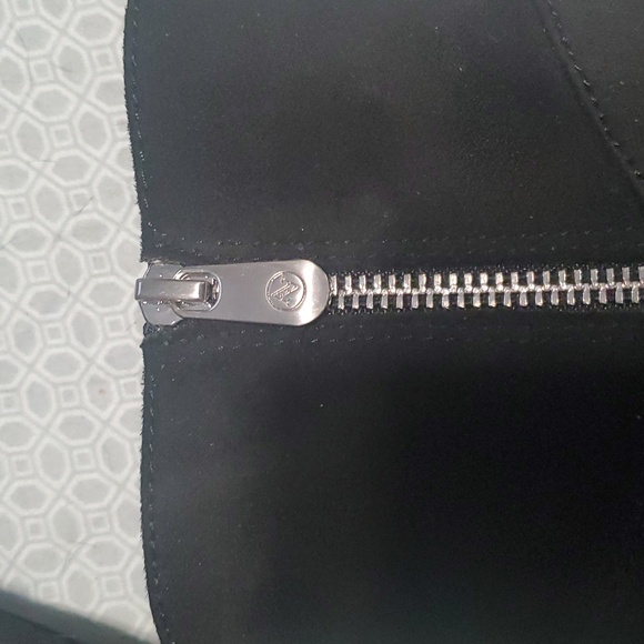 Adrienne vittadini black suede wedge booties - Picture 8 of 8